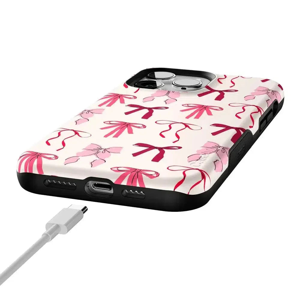 Lover Girlie | Pink Bows iPhone Case