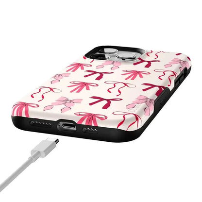Lover Girlie | Pink Bows iPhone Case