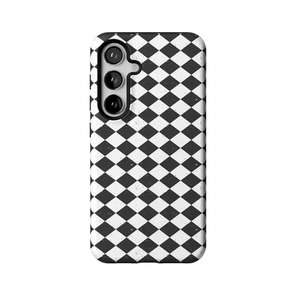 Salem's Hex | Black & White Checkered Case