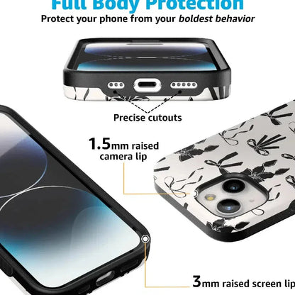 Goth Girlie | Black Bows Case