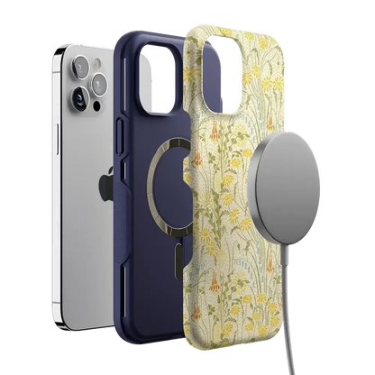 Boho Blooms | Golden Floral Case