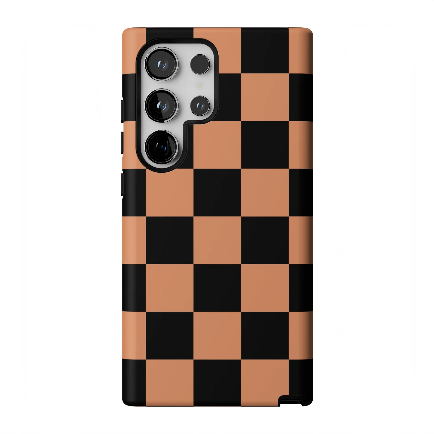 Fit Check | Black & Brown Checkerboard Case