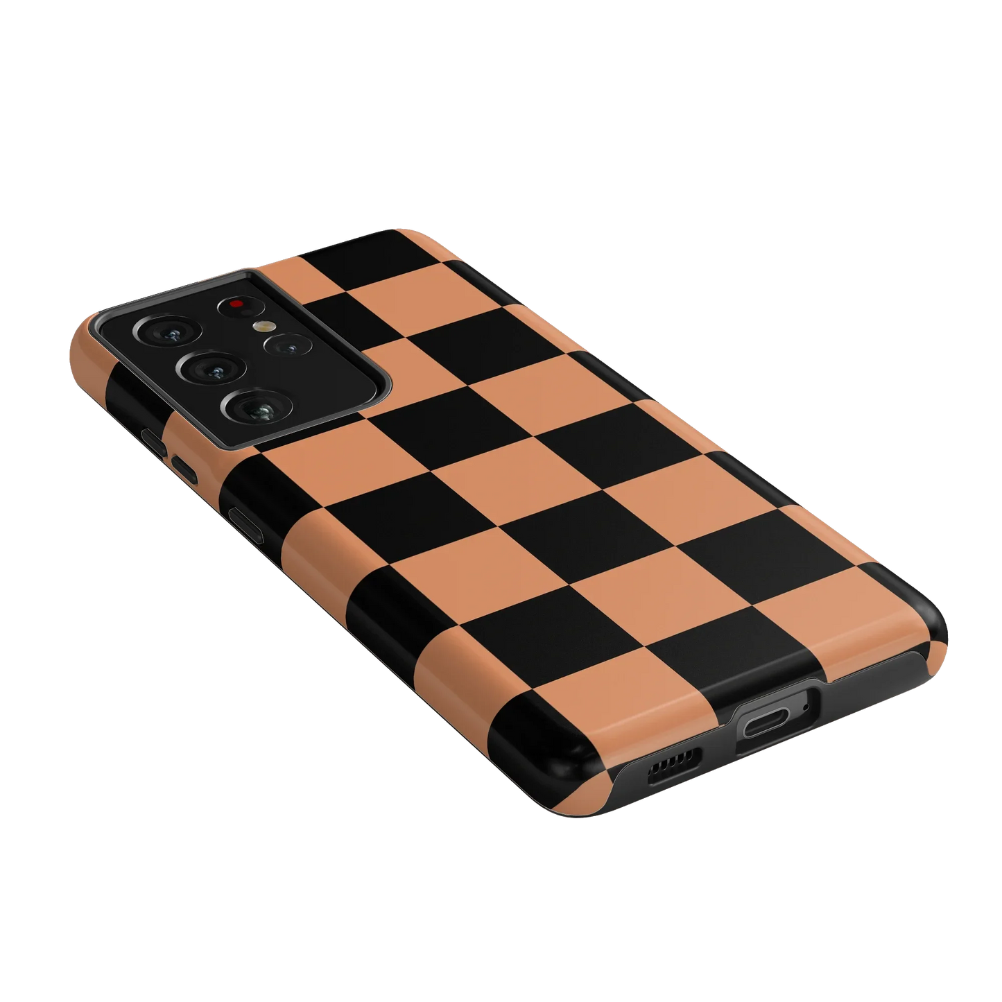 Fit Check | Black & Brown Checkerboard Case