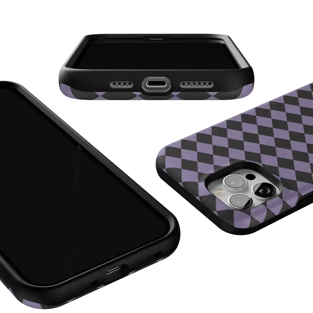 Midnight Hex | Purple Checkered Case
