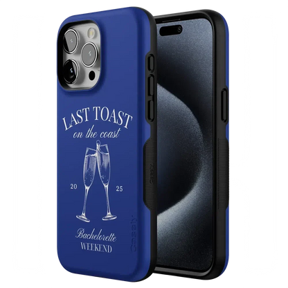 Last Toast | Blue Coastal Bachelorette Case