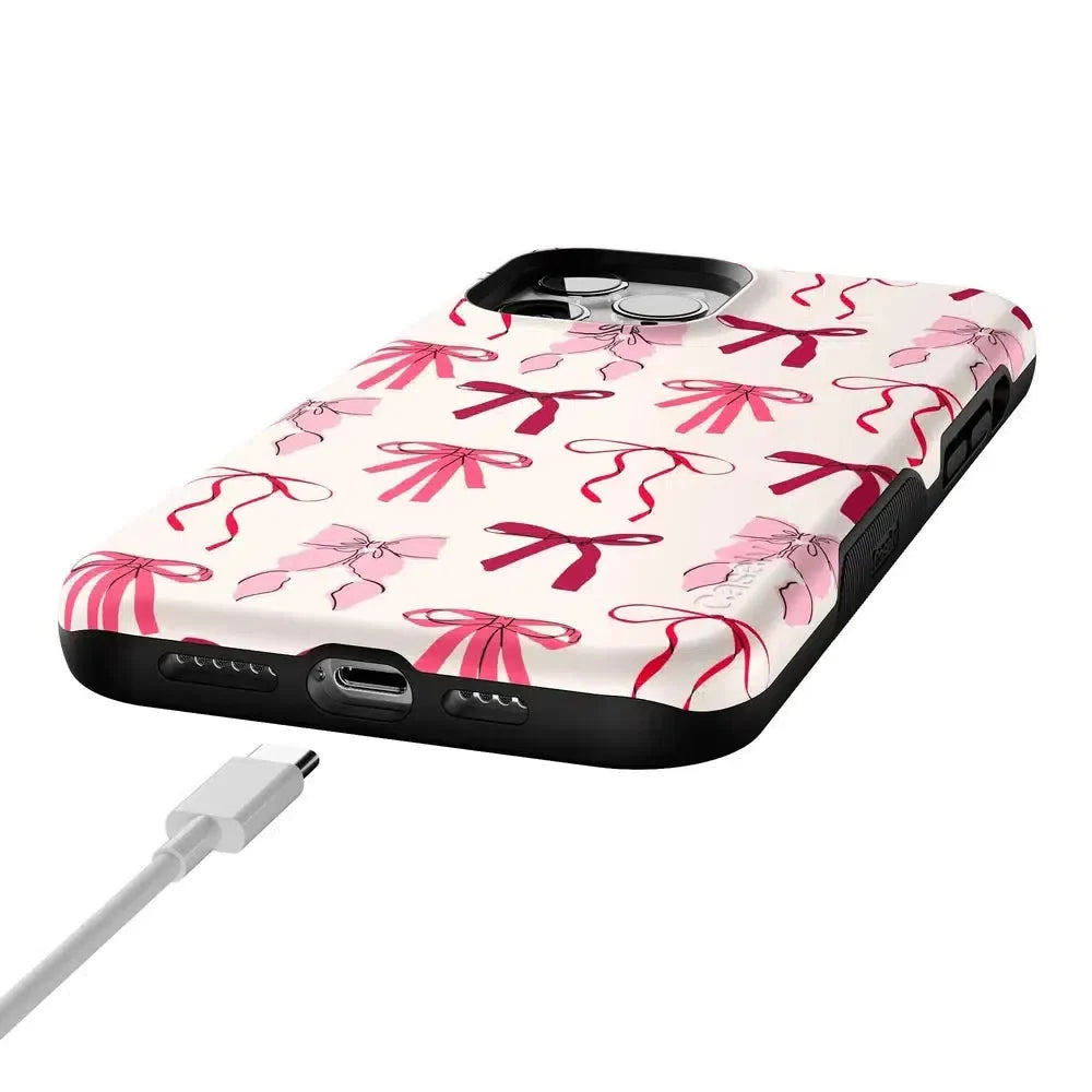 Lover Girlie | Pink Bows iPhone Case