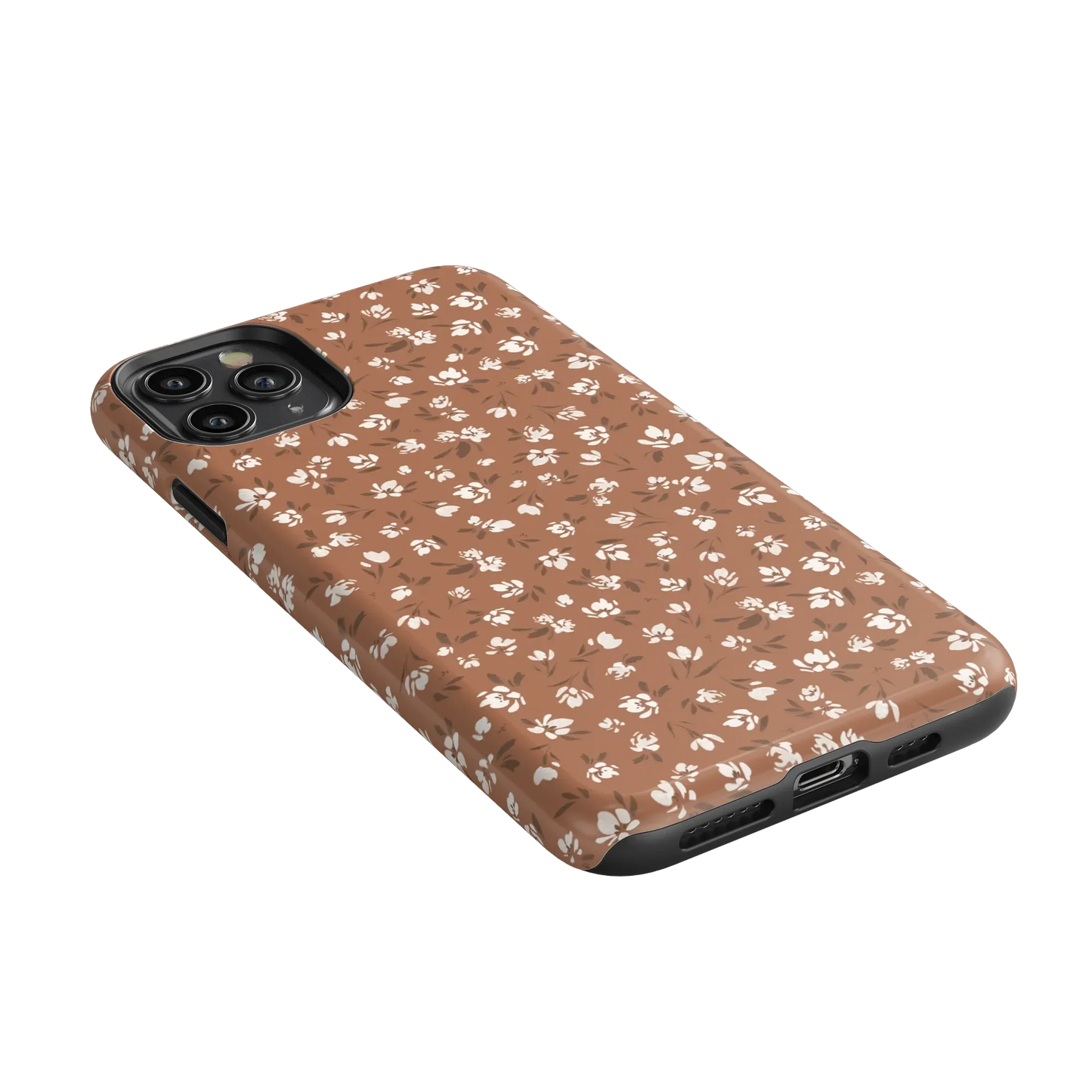 Mocha Meadow | Tiny Flowers Case