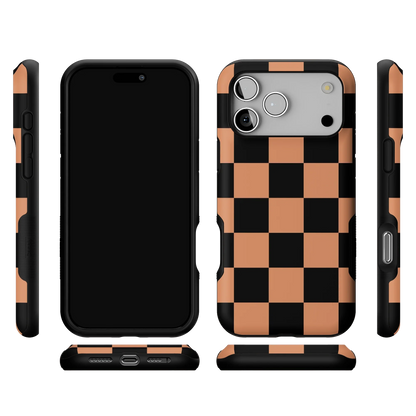 Fit Check | Black & Brown Checkerboard Case