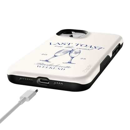 Last Toast | Off-White Coastal Bachelorette Case