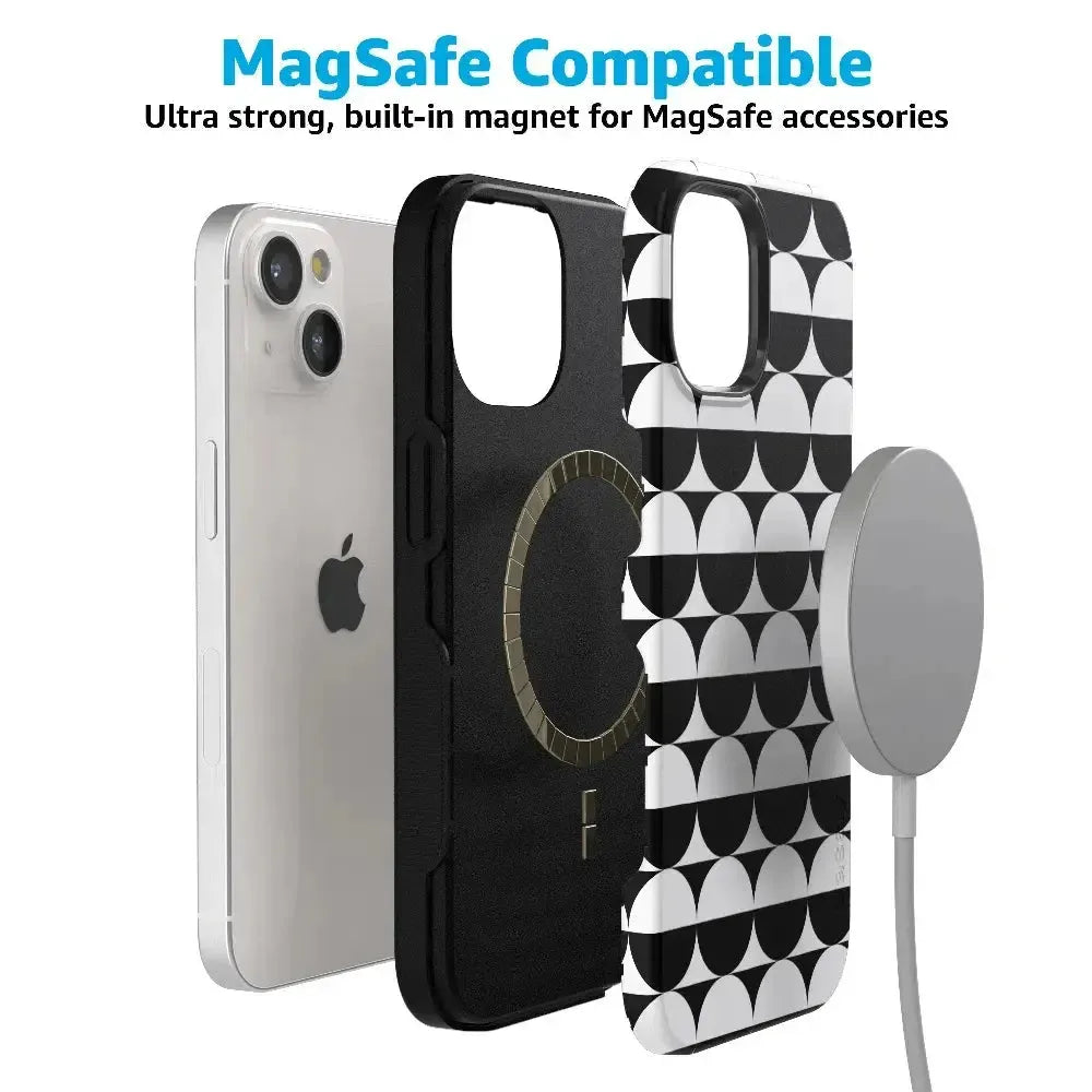 Half Moon | High Contrast Design Case