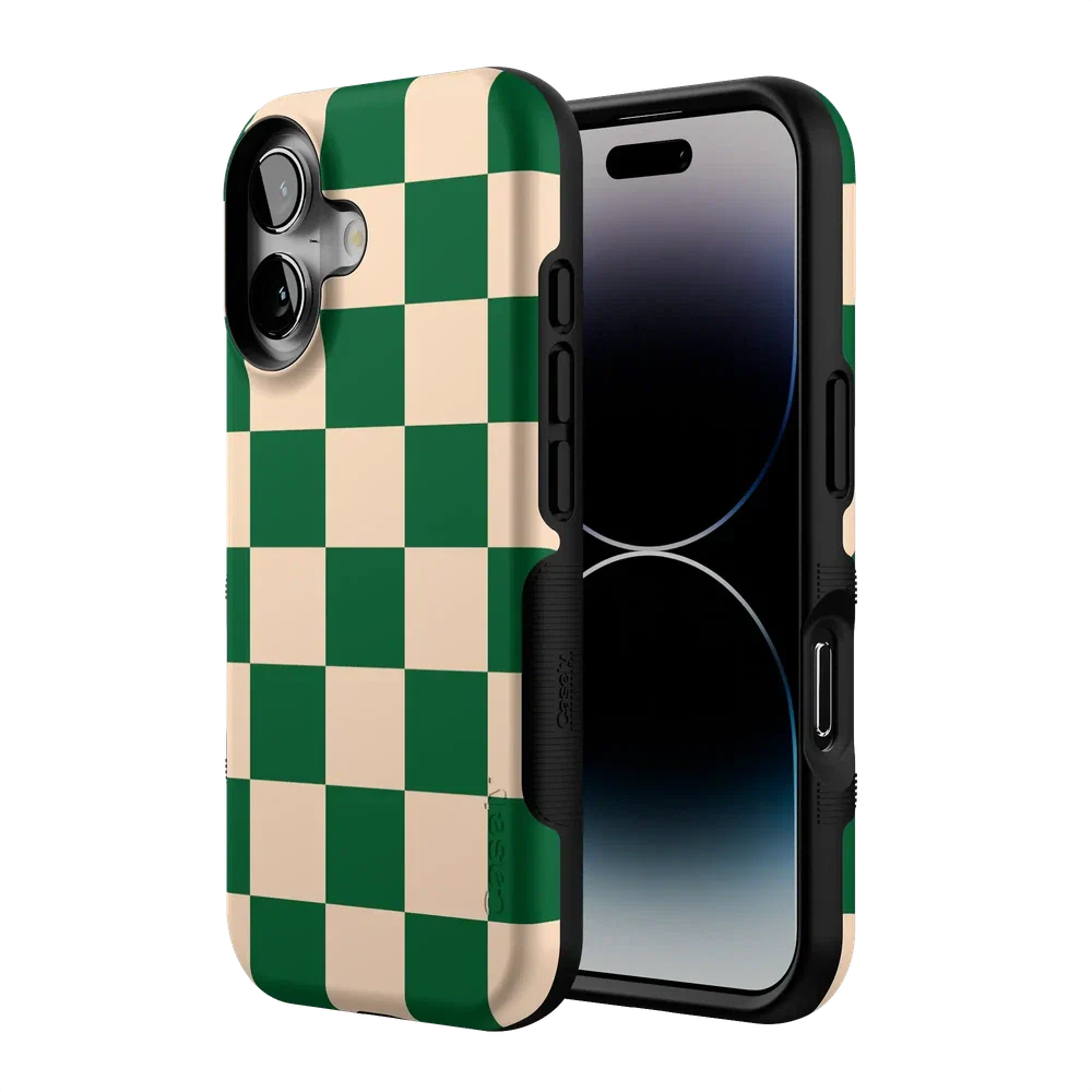Fit Check | Green Checkerboard Case