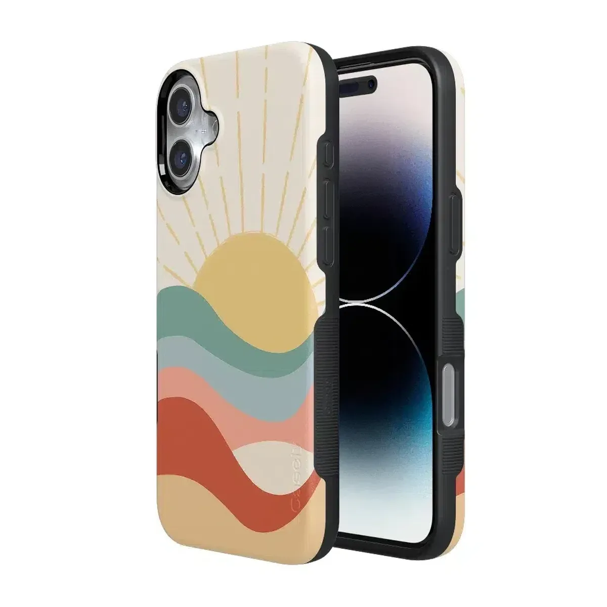 Here Comes the Sun | Colorblock Sunset Case