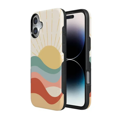 Here Comes the Sun | Colorblock Sunset Case