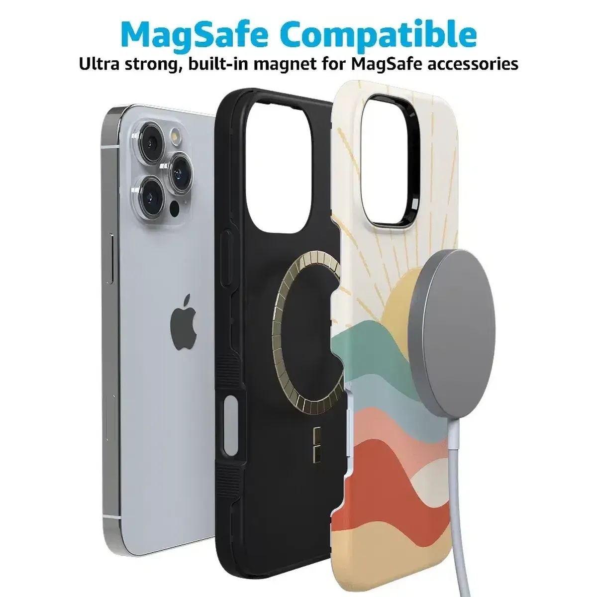 Here Comes the Sun | Colorblock Sunset Case