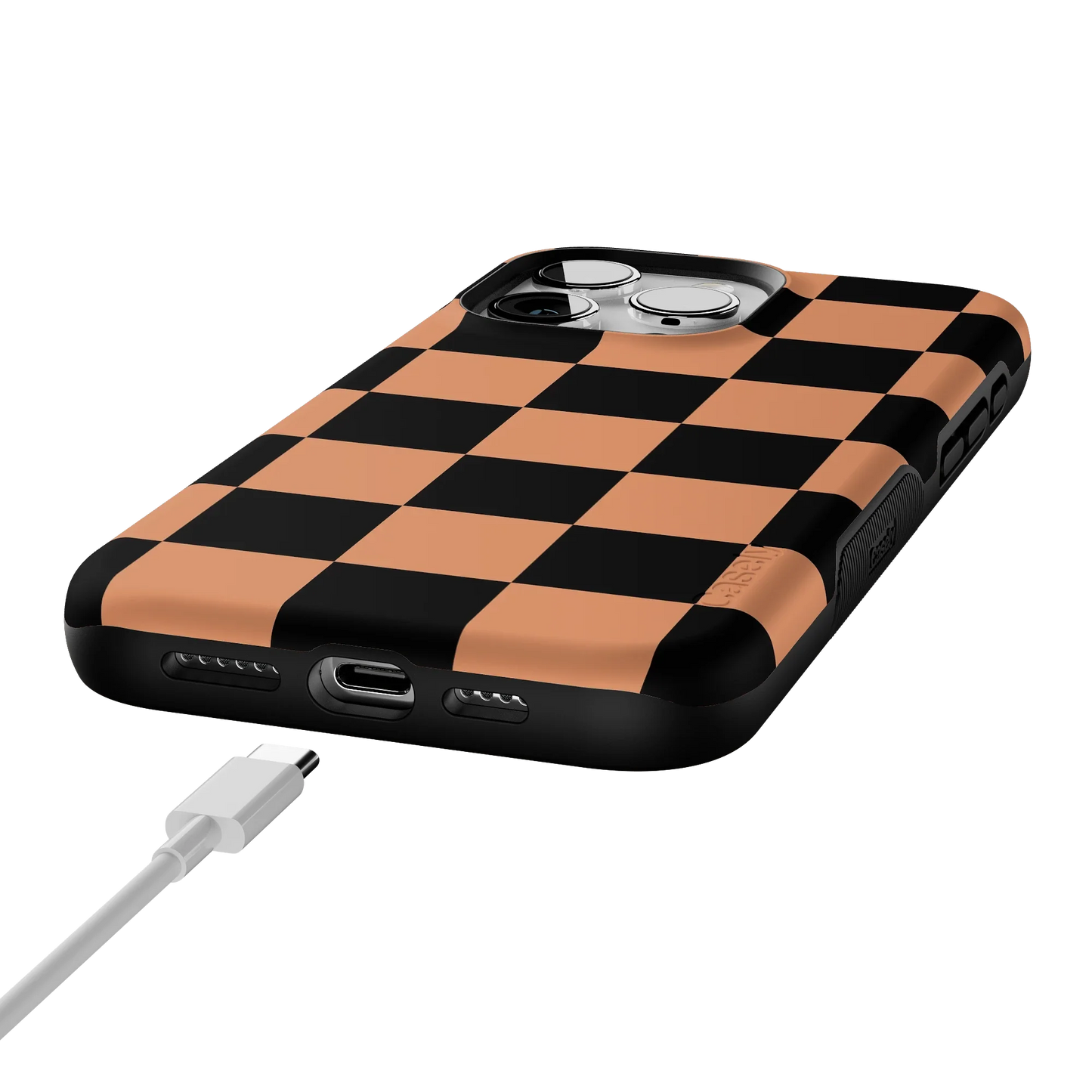 Fit Check | Black & Brown Checkerboard Case