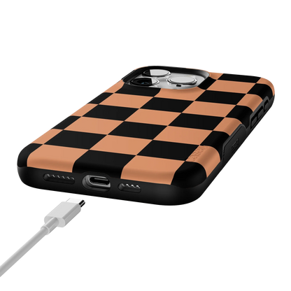 Fit Check | Black & Brown Checkerboard Case
