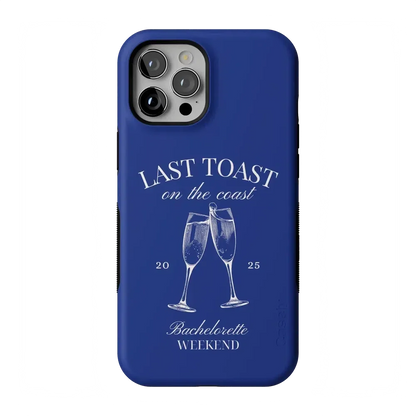 Last Toast | Blue Coastal Bachelorette Case