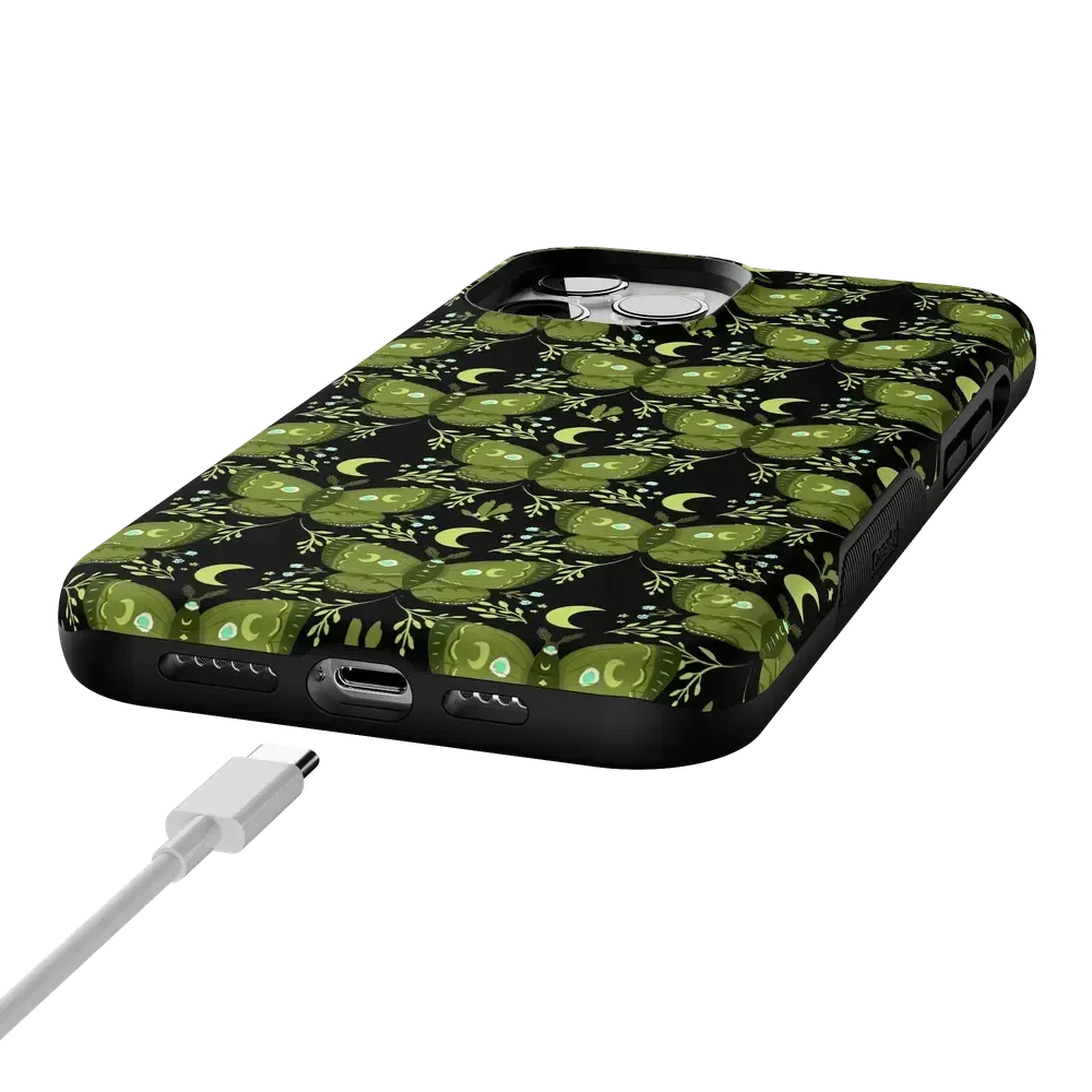 Mystic Moths | Green Twilight Case