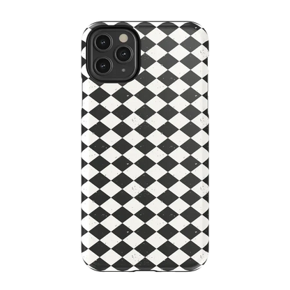 Salem's Hex | Black & White Checkered Case