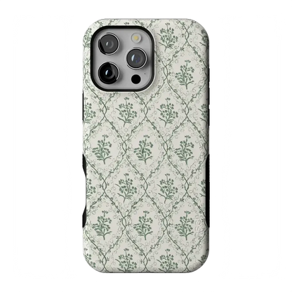 Sage Tapestry | Floral Vines Case