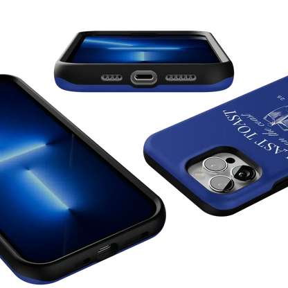 Last Toast | Blue Coastal Bachelorette Case