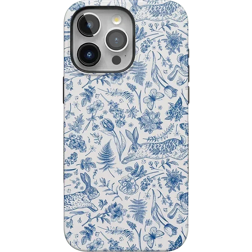 Hop & Bloom | Bunny Toile Case