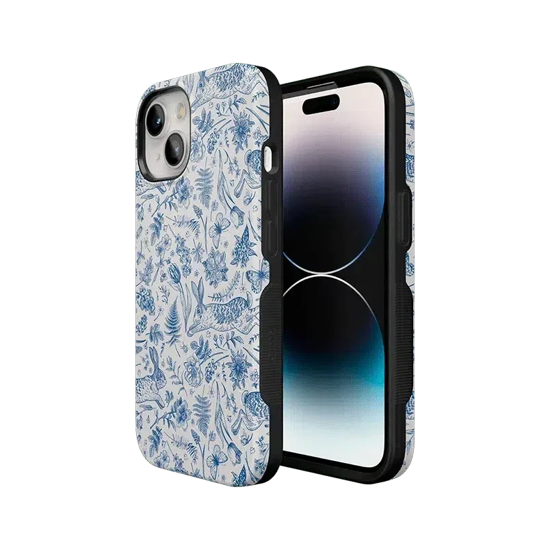 Hop & Bloom | Bunny Toile Case