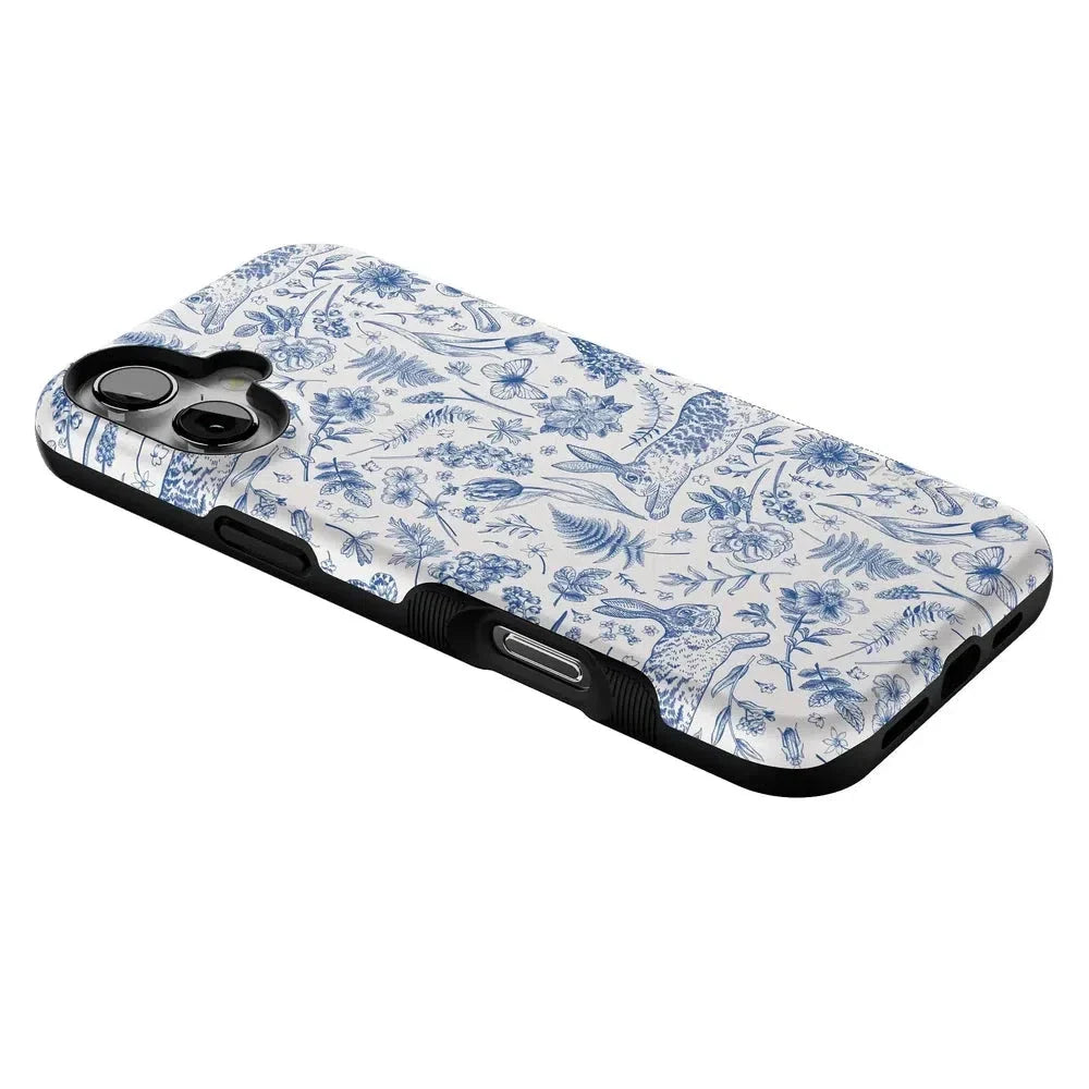 Hop & Bloom | Bunny Toile Case