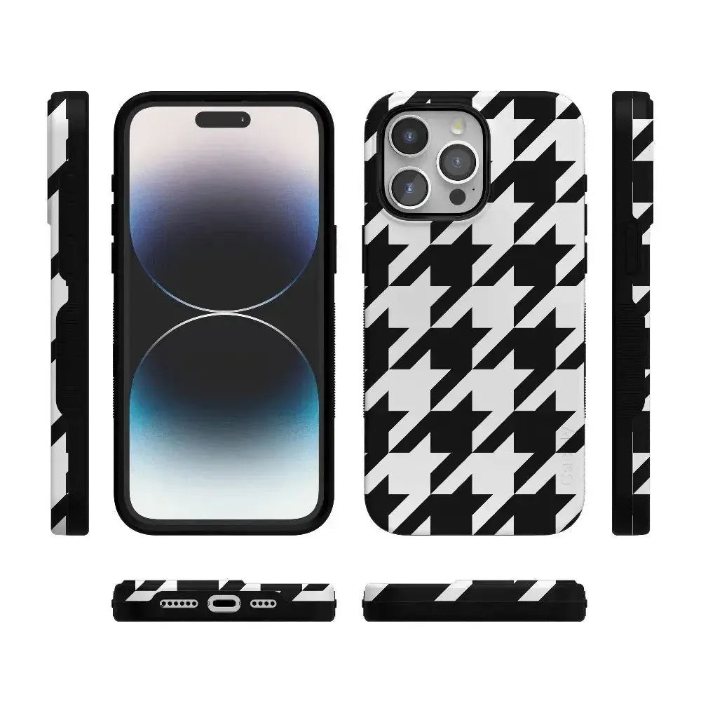 Houndstooth | High Contrast Design Case