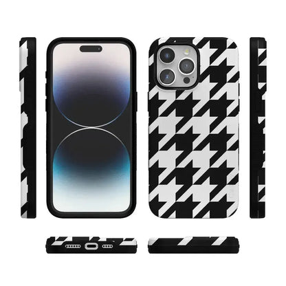 Houndstooth | High Contrast Design Case