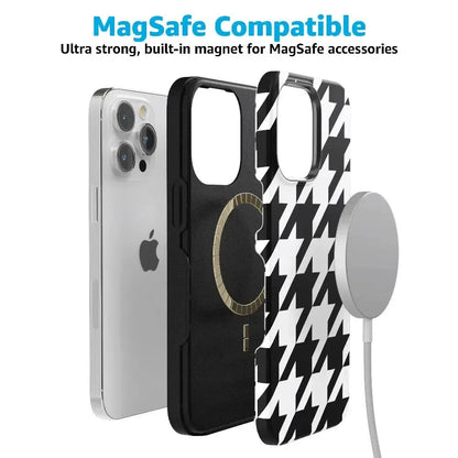 Houndstooth | High Contrast Design Case