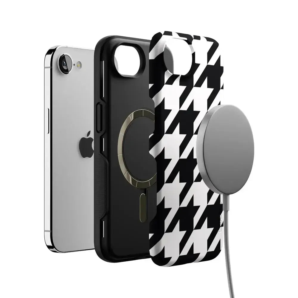 Houndstooth | High Contrast Design Case
