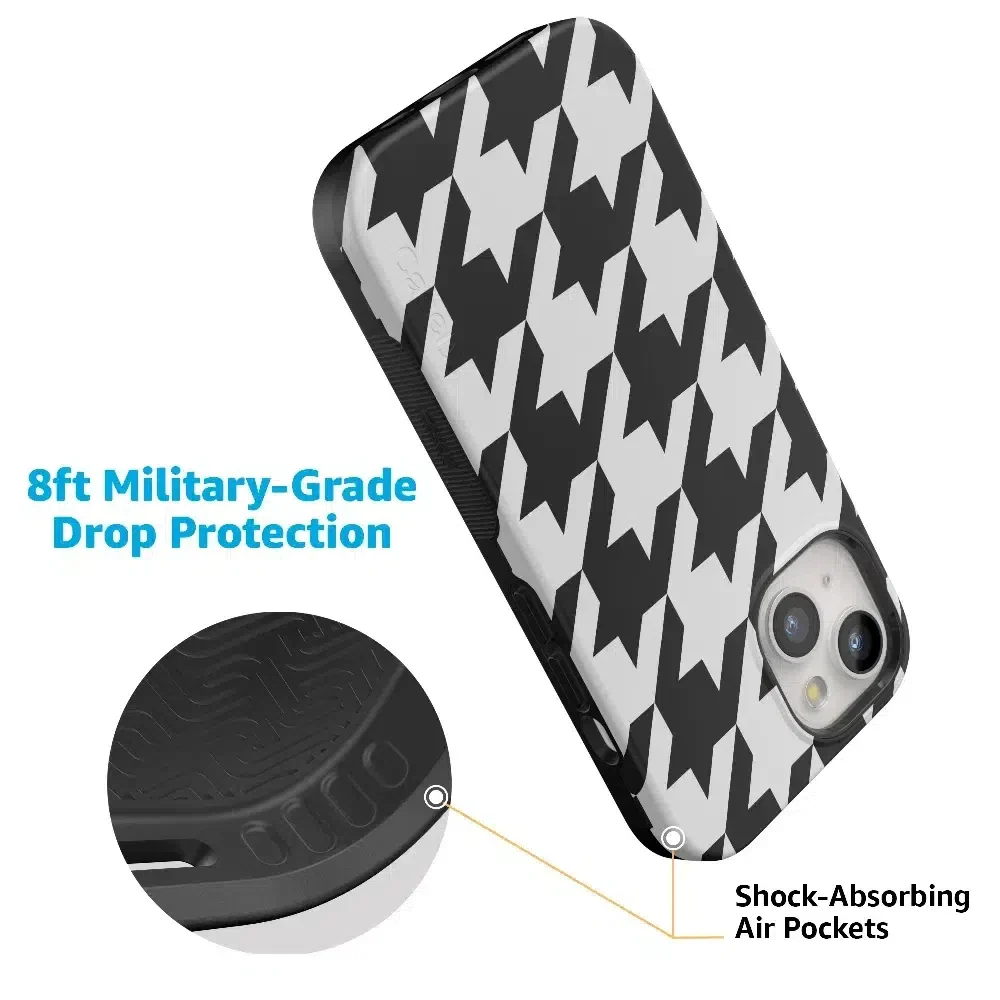 Houndstooth | High Contrast Design Case