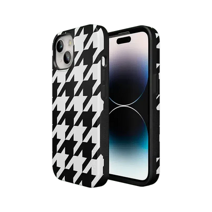 Houndstooth | High Contrast Design Case