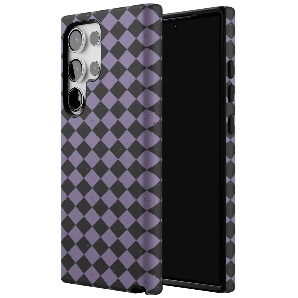 Midnight Hex | Purple Checkered Case