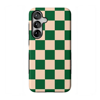 Fit Check | Green Checkerboard Case