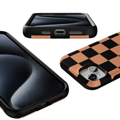 Fit Check | Black & Brown Checkerboard Case