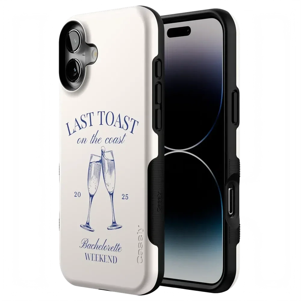 Last Toast | Off-White Coastal Bachelorette Case
