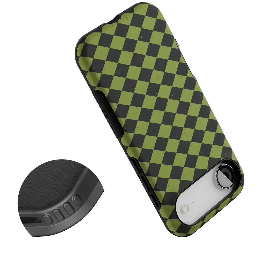 Wicked Hex | Green Checkered Case