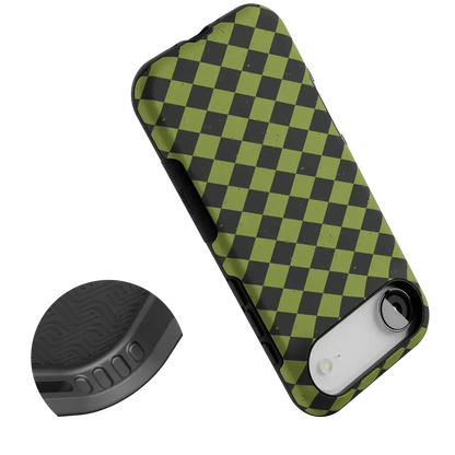Wicked Hex | Green Checkered Case