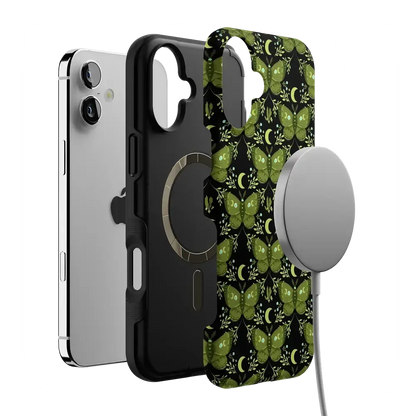 Mystic Moths | Green Twilight Case