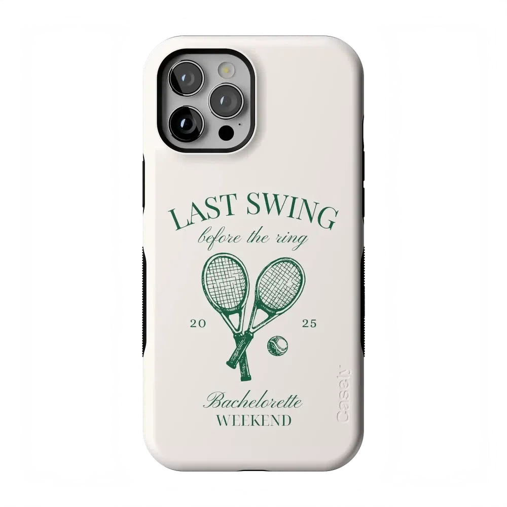 Last Swing | Off-White Bachelorette Case