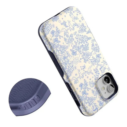 Cupid's Canvas | Periwinkle Floral Case