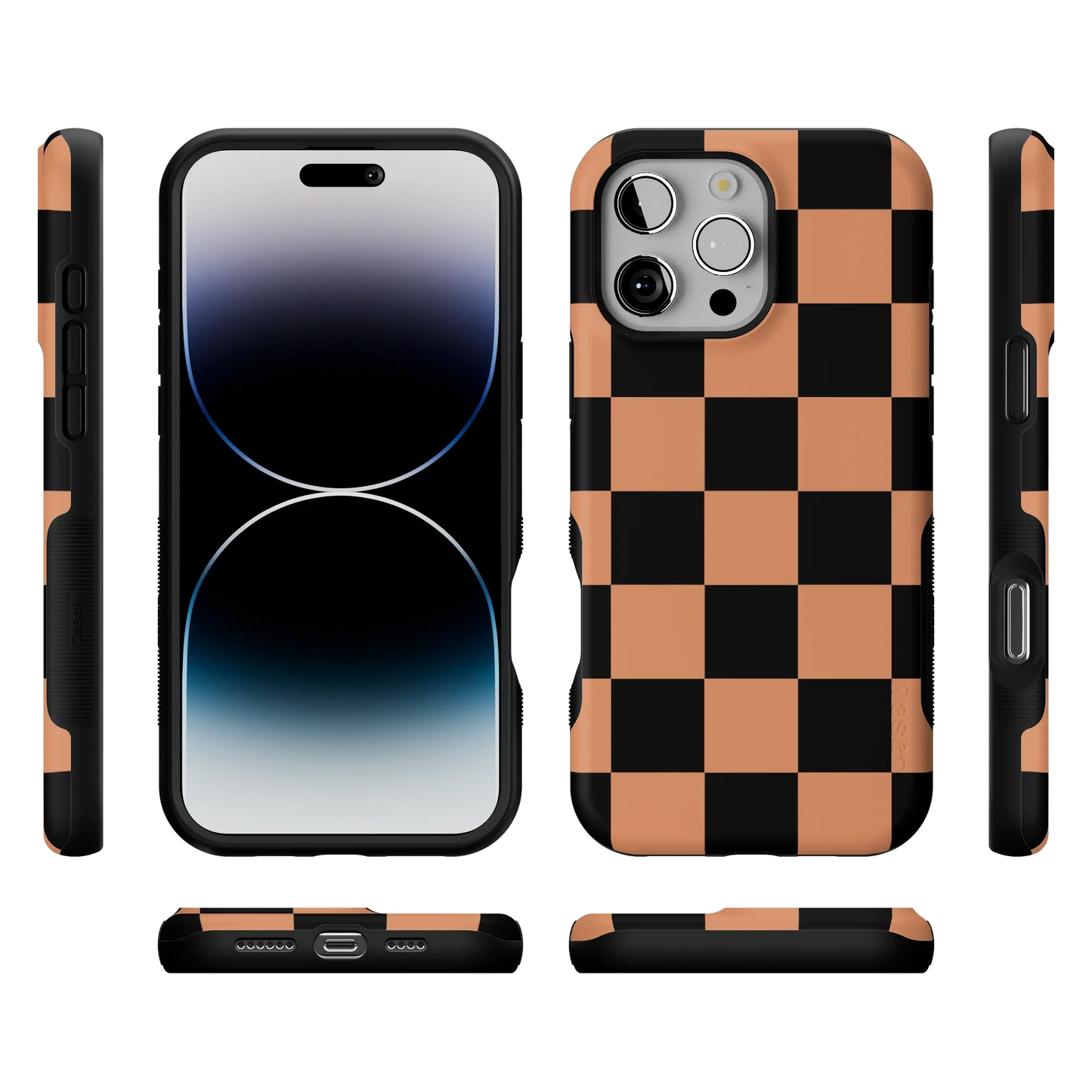 Fit Check | Black & Brown Checkerboard Case
