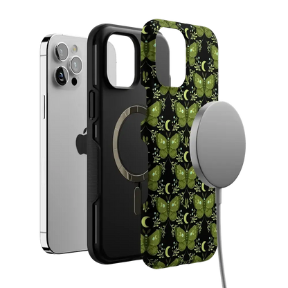 Mystic Moths | Green Twilight Case