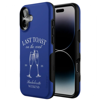 Last Toast | Blue Coastal Bachelorette Case