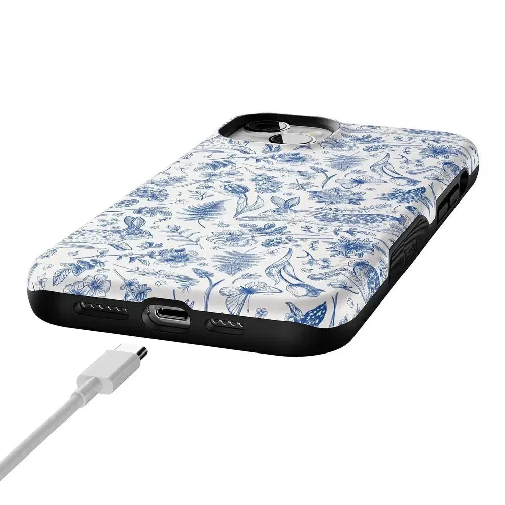 Hop & Bloom | Bunny Toile Case