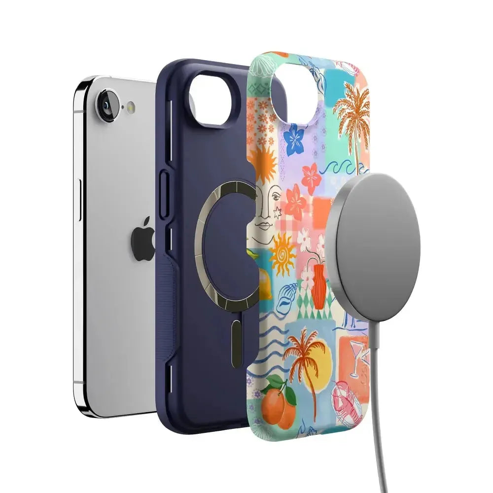 Tropical Heat | Beachy Collage Case