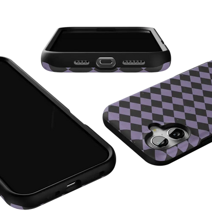 Midnight Hex | Purple Checkered Case