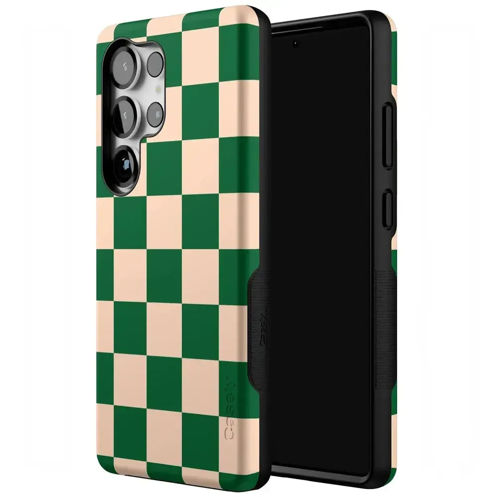 Fit Check | Green Checkerboard Case